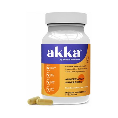 AKKA Superbiotic, Akkermansia supplement, Premium liver detox pills